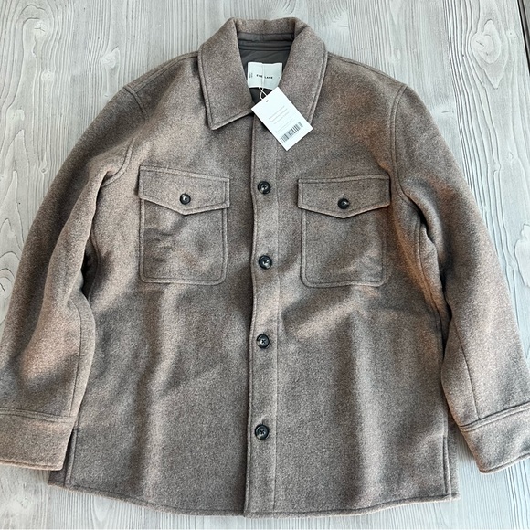 Everlane Other - Everlane Men's Tan/Brown Wool Shirt Jacket